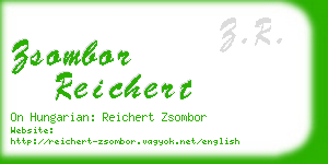 zsombor reichert business card